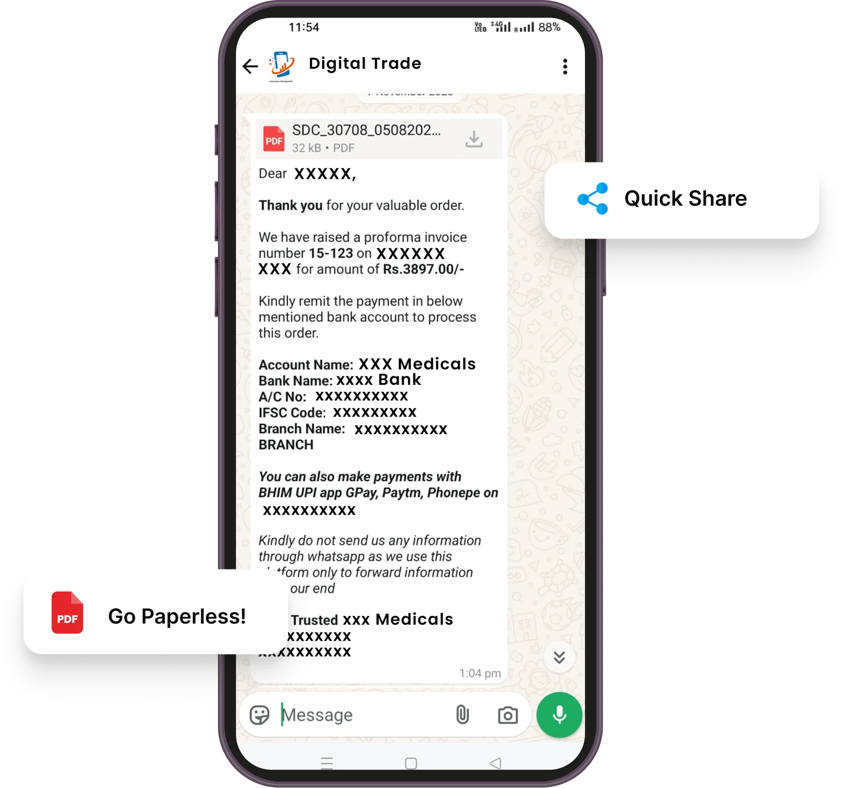 VarthagamSoft Online Bill Sharing 
