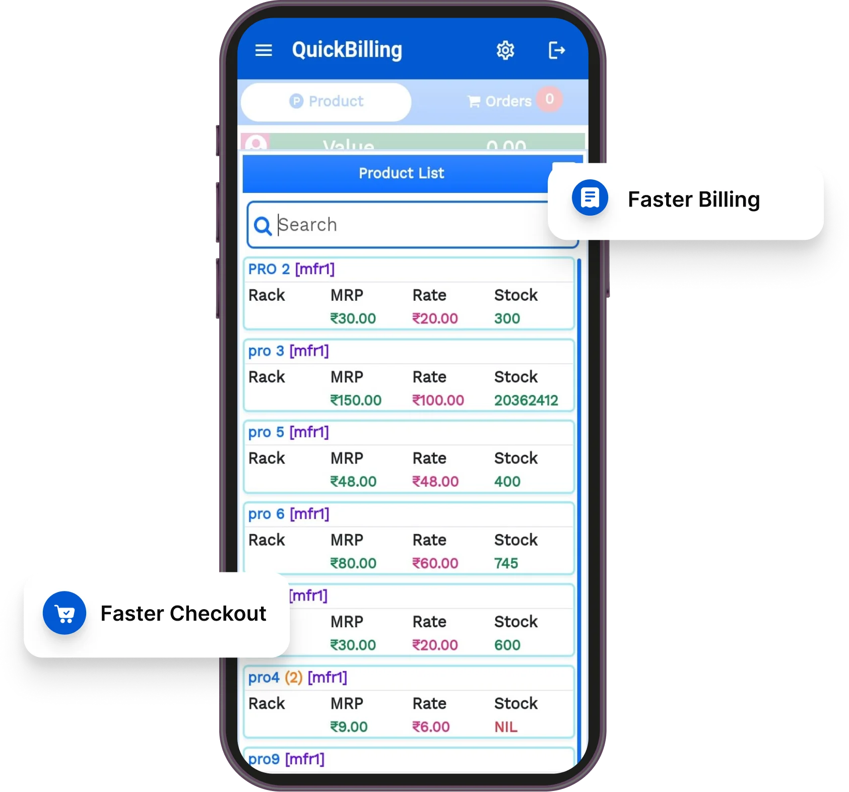 VarthagamSoft Quick Billing App